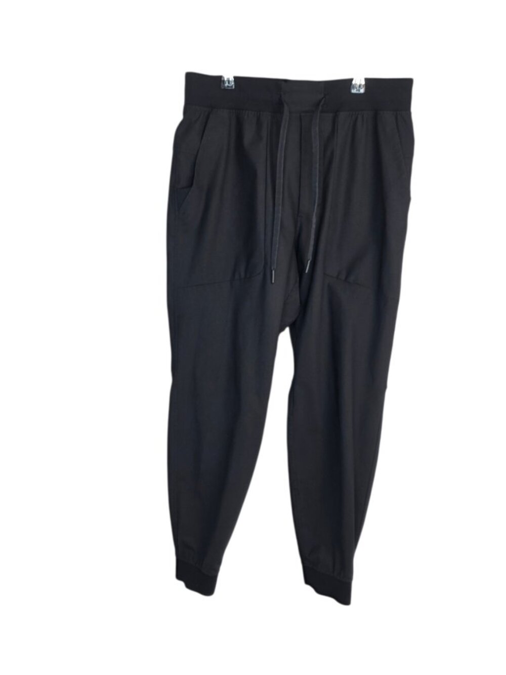 Lululemon Men's ABC Jogger Shorter 28" *Warpstreme Black, Size Medium